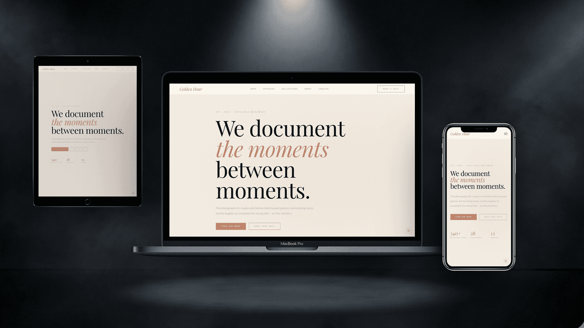 Golden Hour — Film Wedding Photography