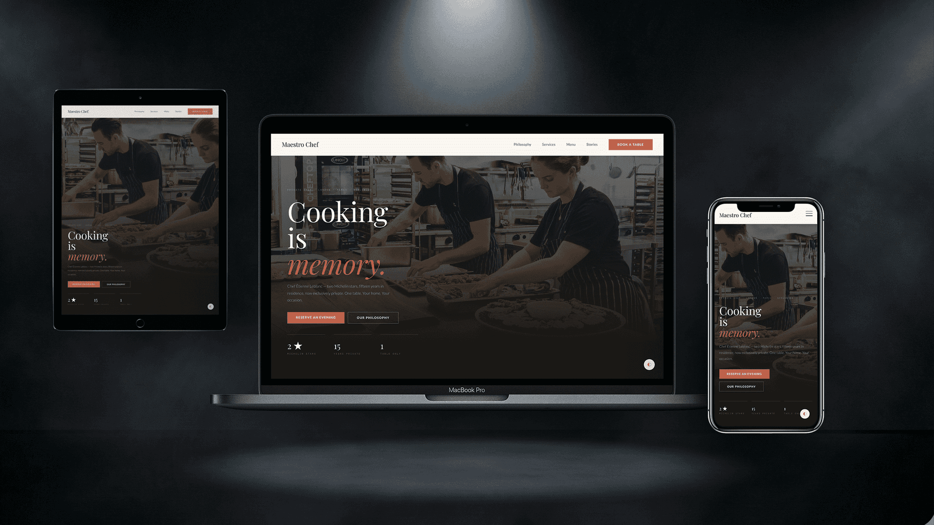 Maestro Chef — Private Culinary Experiences