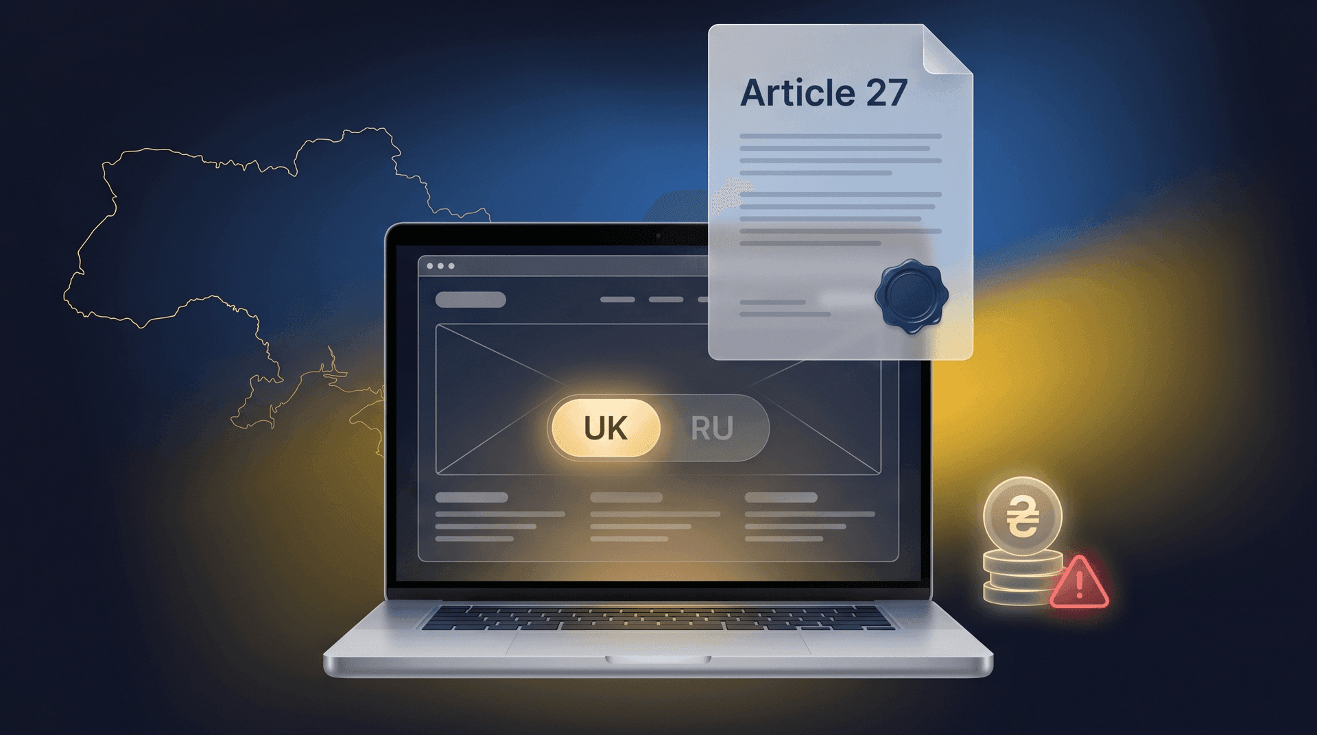 Ukraine's Website Language Law in 2026: Real Fines, How It Works, and How to Comply Before You Get a Complaint