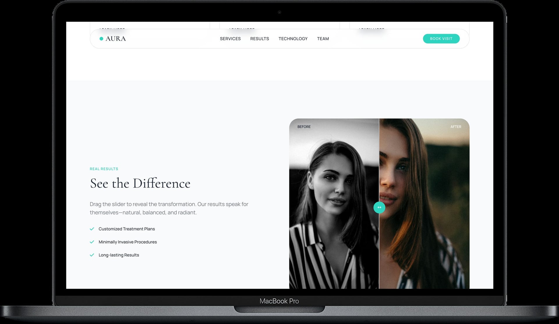 LUMINA — Сайт естетичної медицини та стоматології gallery image 3