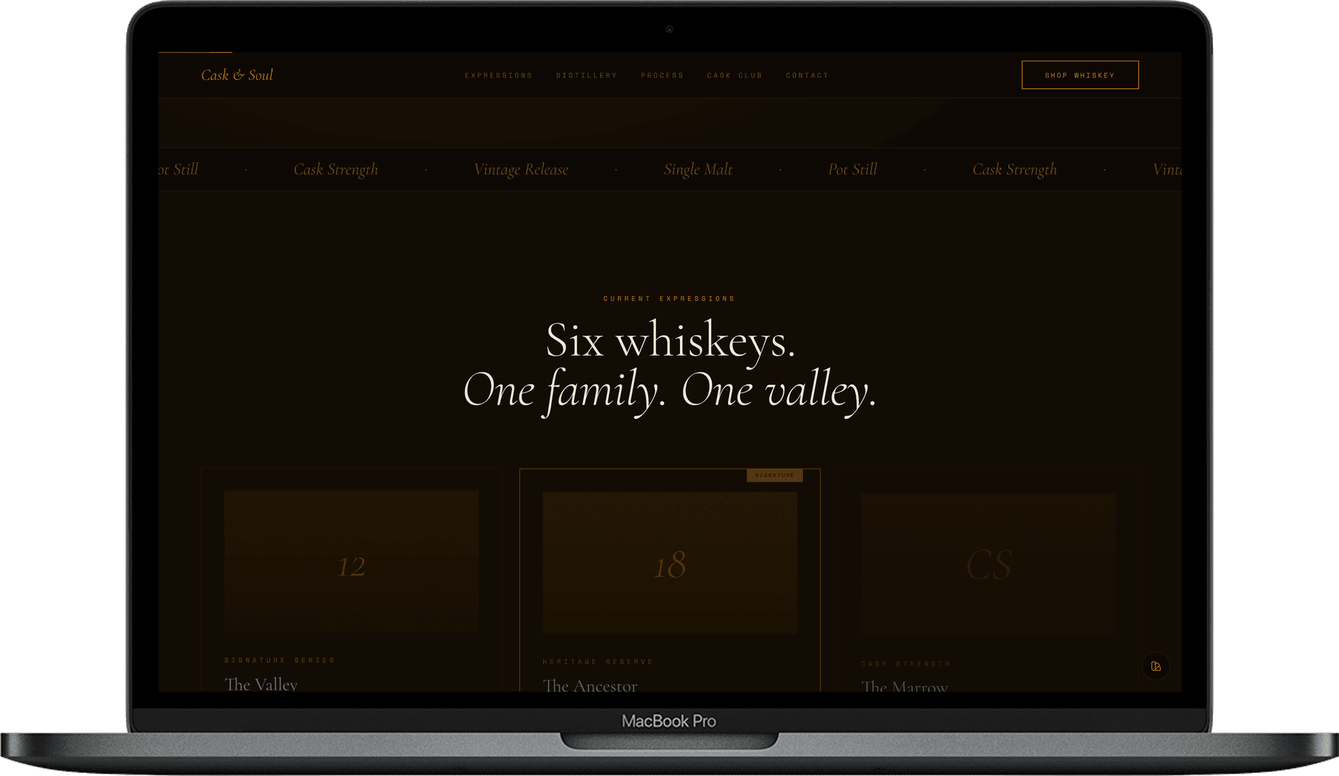 Cask & Soul — Шаблон сайта вискикурни | Ирландский односолодовый виски с 1887 gallery image 3