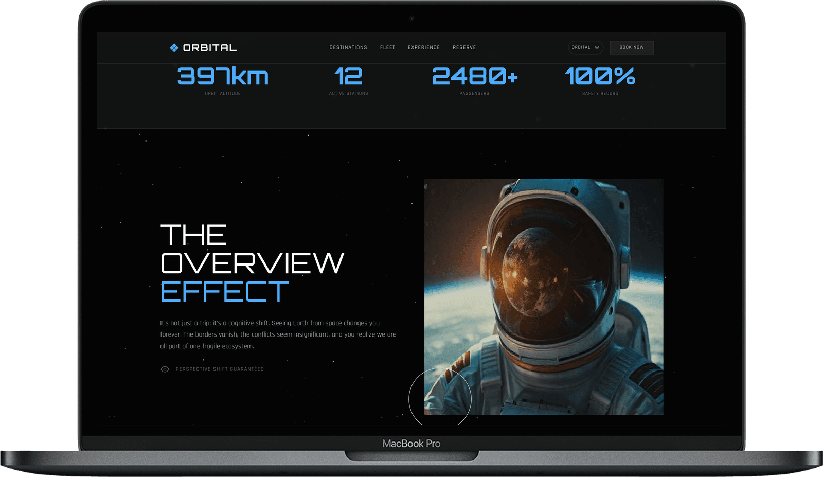 ORBITAL — Сайт космічного туризму та Future Tech gallery image 2