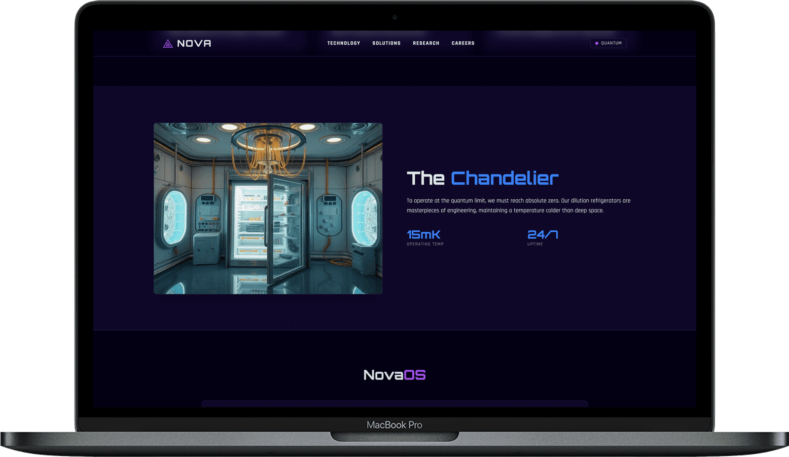 Nova Quantum — Сайт для AI та квантових технологій gallery image 3