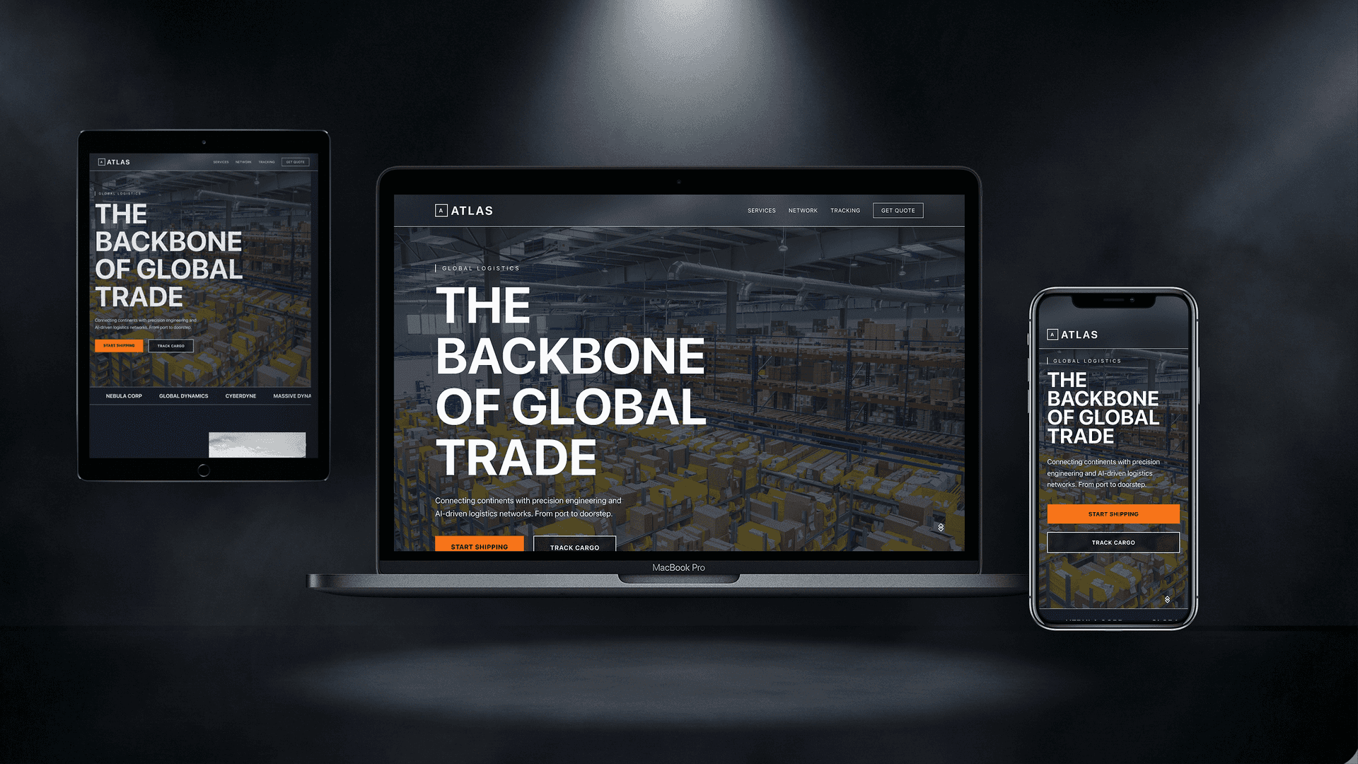 MERIDIAN — Шаблон глобальної логістики та ЗЕД - Корпоративний Website Template