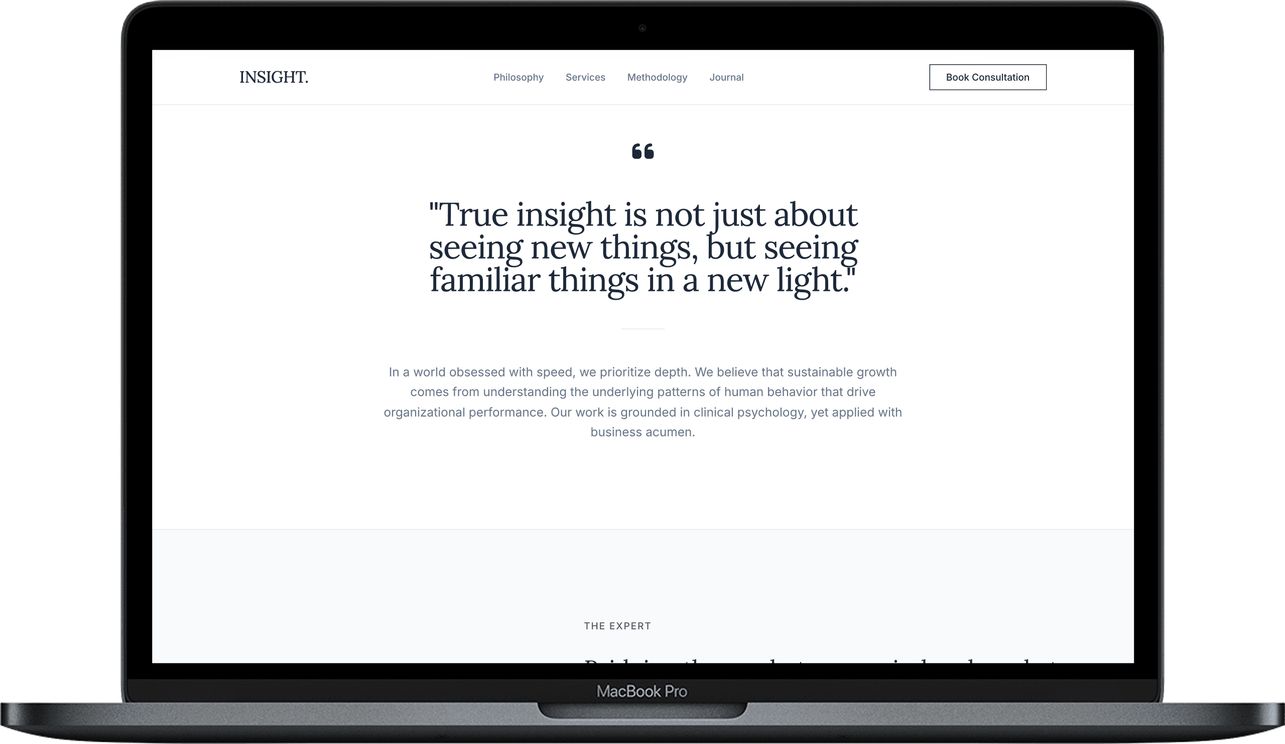 INSIGHT — Сайт для консалтингу та психології gallery image 2