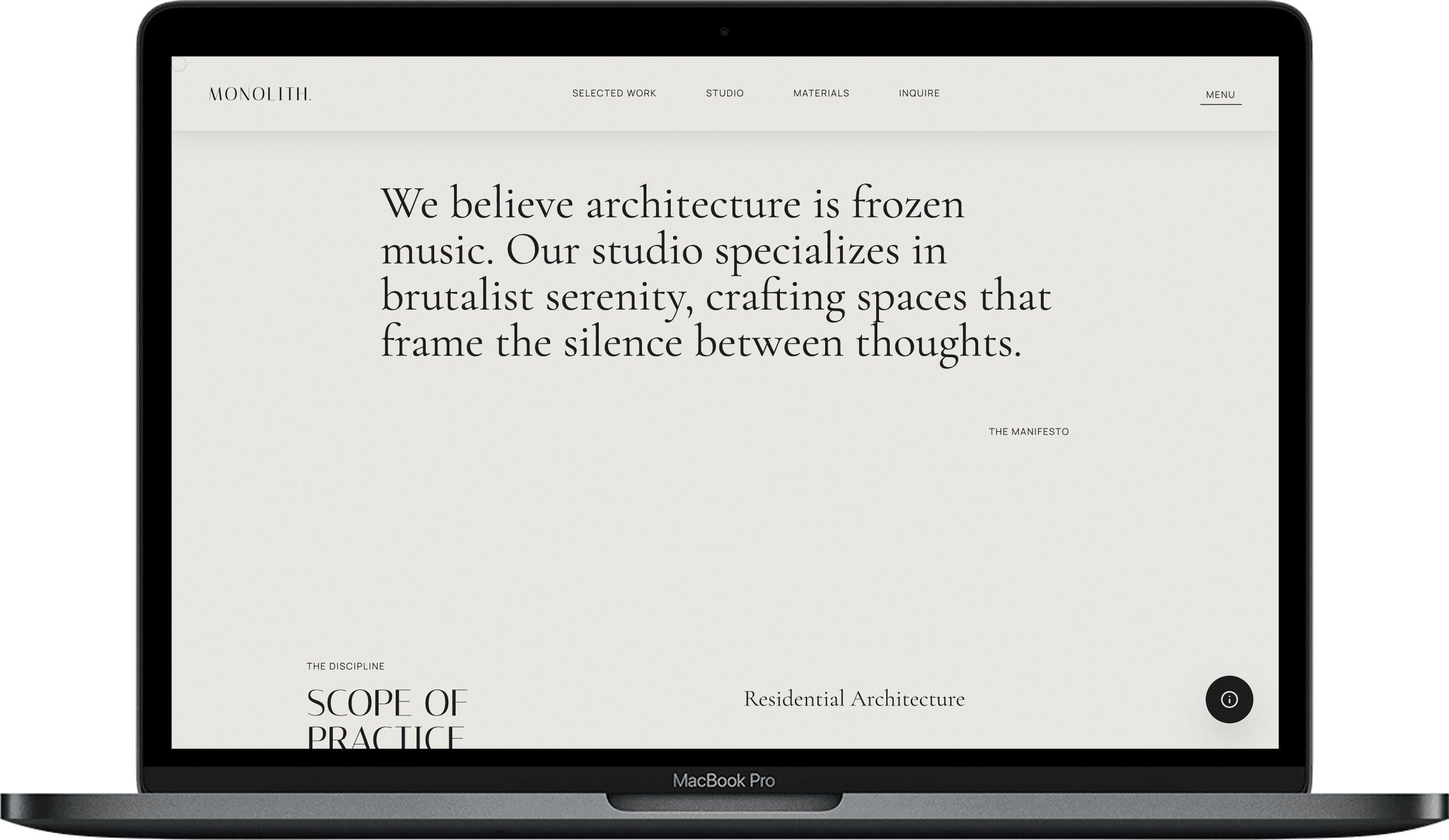 Obelisk Core — Бруталістичний шаблон портфоліо gallery image 2