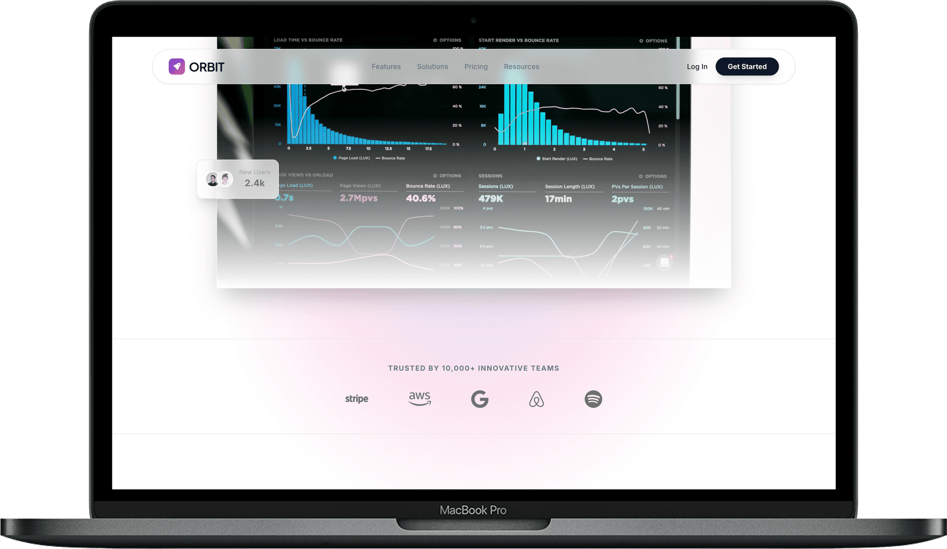 NEBULA — Шаблон для SaaS та стартапів gallery image 2
