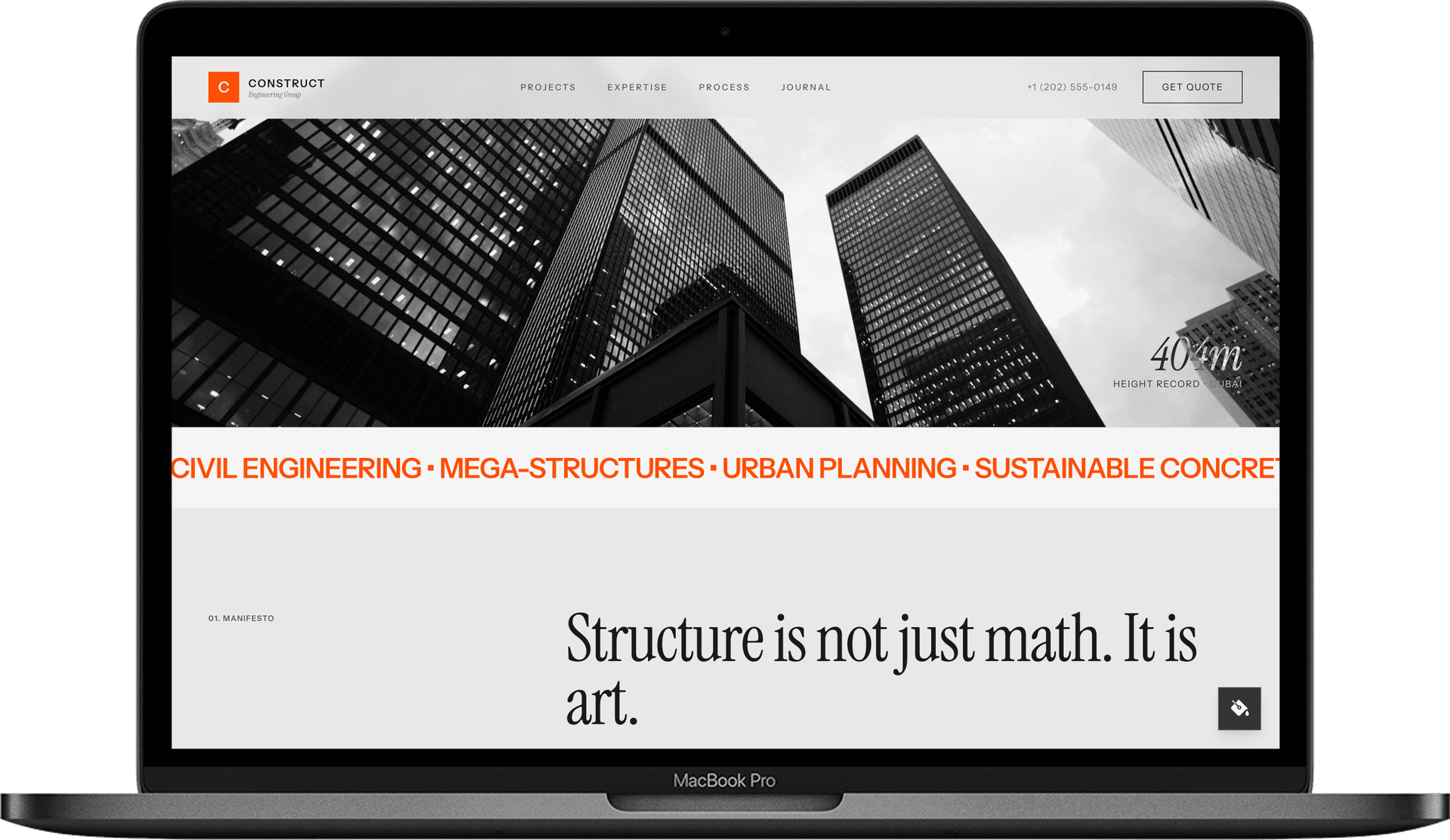 BuildForge — Шаблон для архітектури та будівництва gallery image 2
