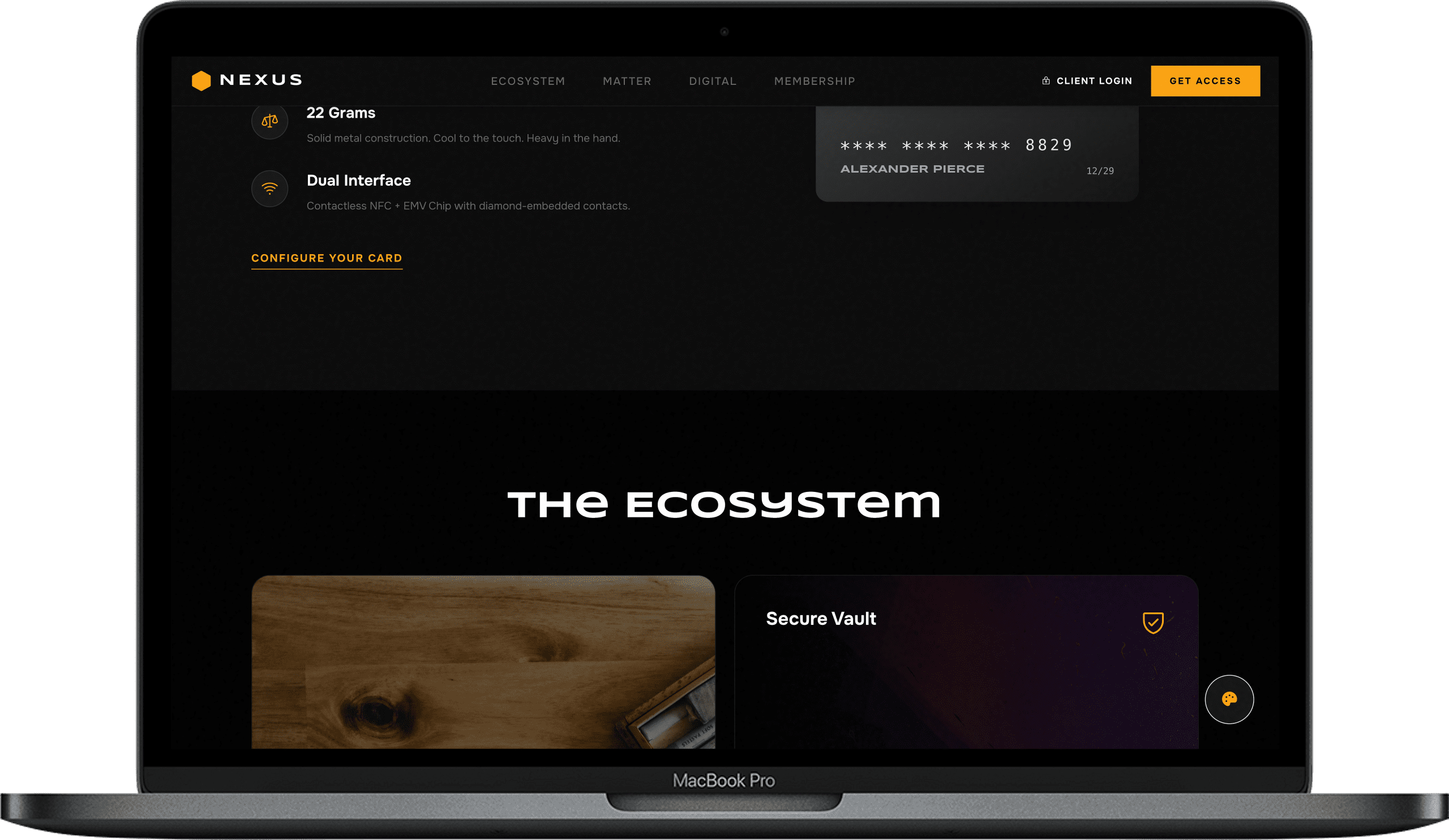 Capital Flow — Шаблон для фінтеху та криптовалют gallery image 3