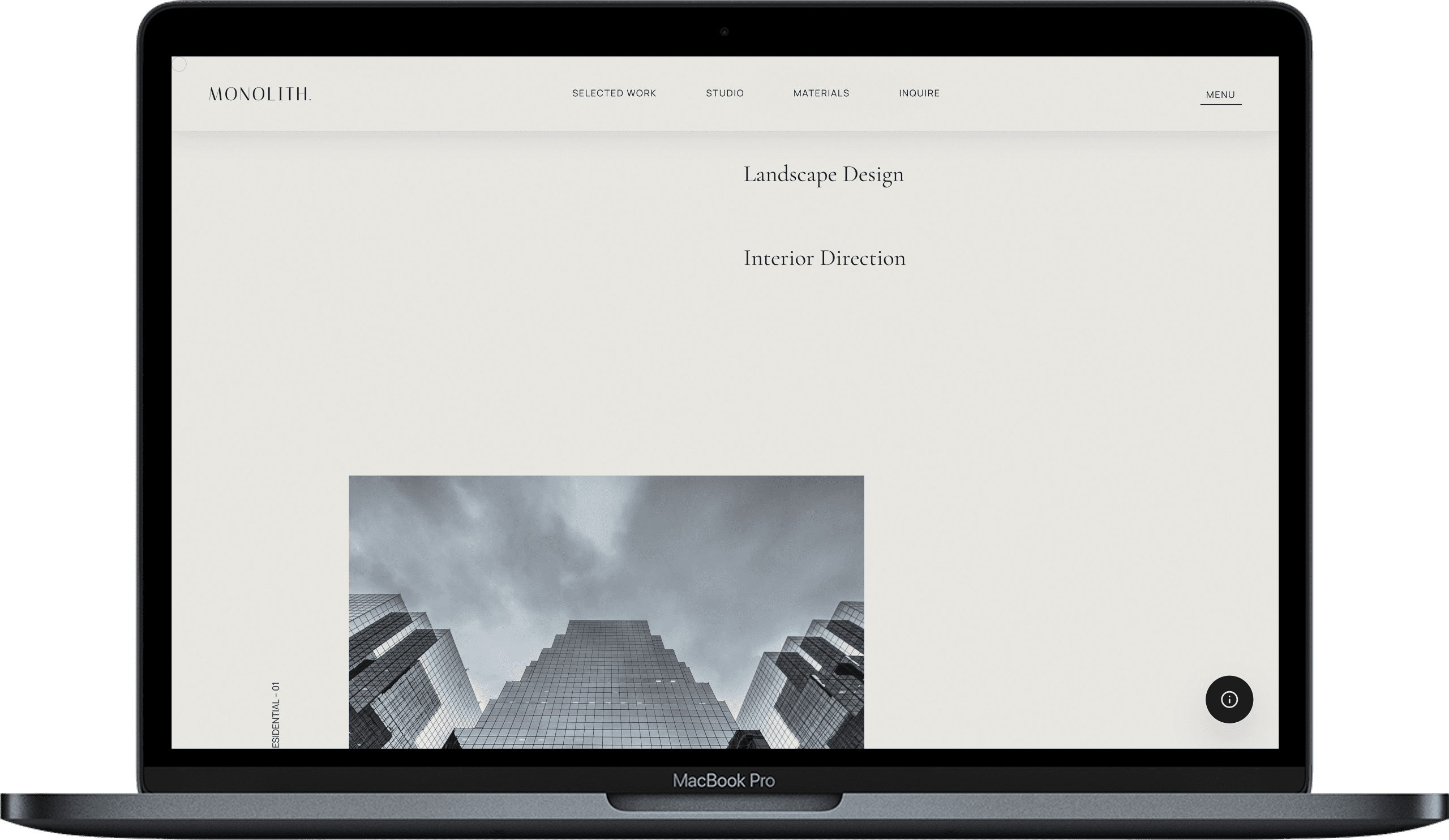 Obelisk Core — Бруталістичний шаблон портфоліо gallery image 3