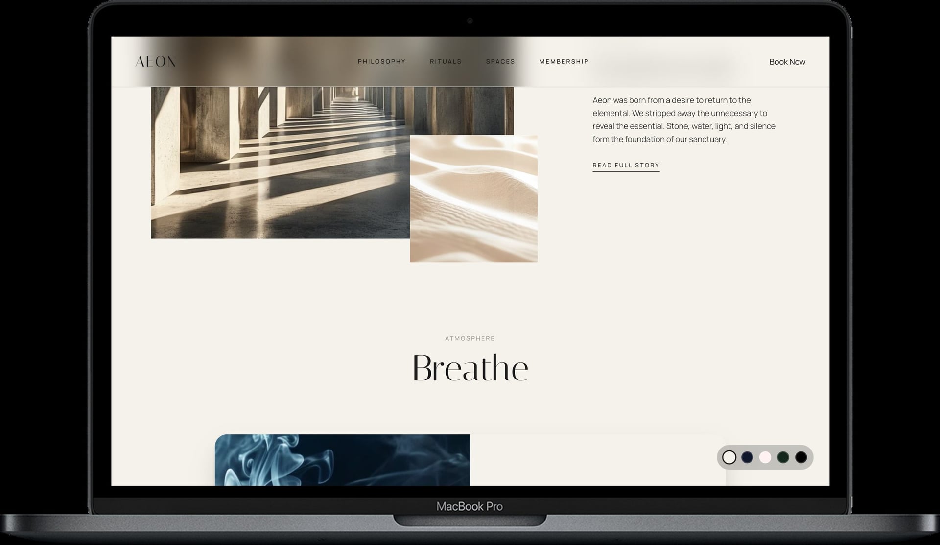 Stillness — Преміум сайт для SPA та Wellness gallery image 3