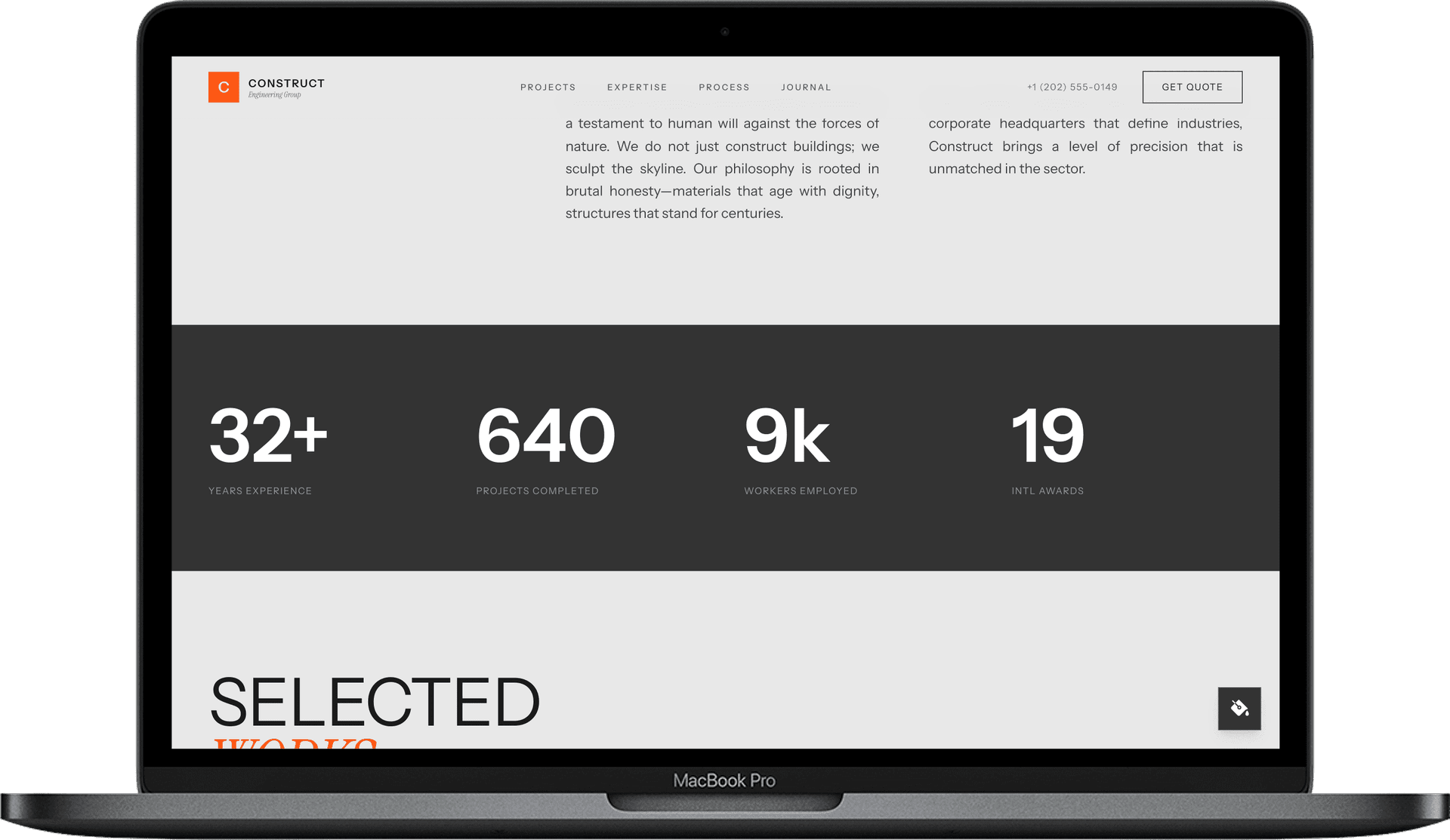 BuildForge — Шаблон для архітектури та будівництва gallery image 3