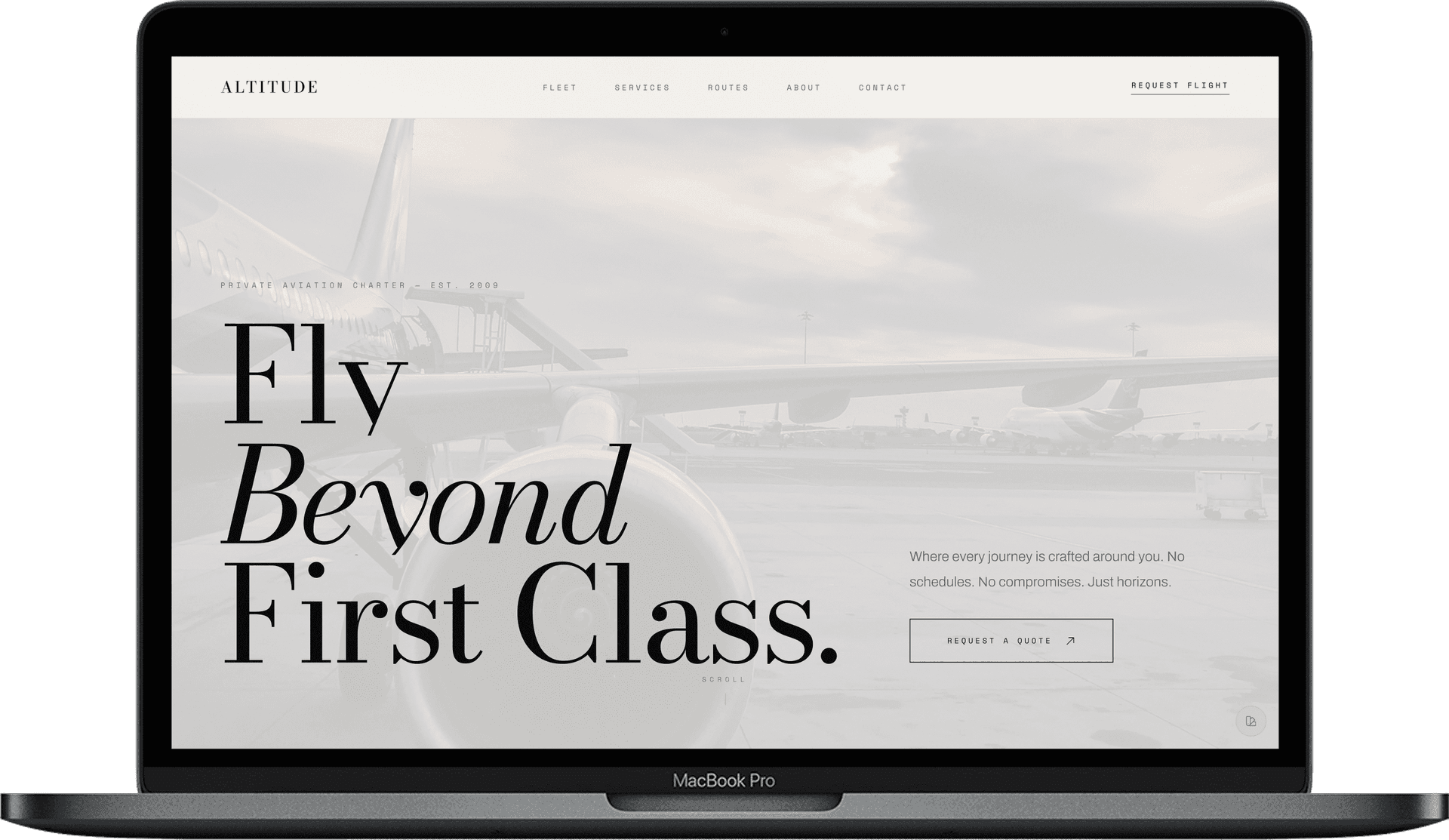 ALTITUDE — Private Aviation Charter gallery image 1
